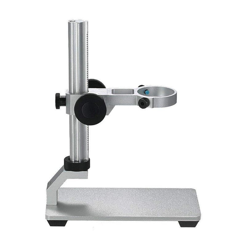 Jiusion Aluminium Alloy Universal Adjustable Professional Base Stand Holder Desktop Support Bracket for Max 1.4" in Diameter USB Digital Microscope Endoscope Magnifier Loupe Camera - Image 1